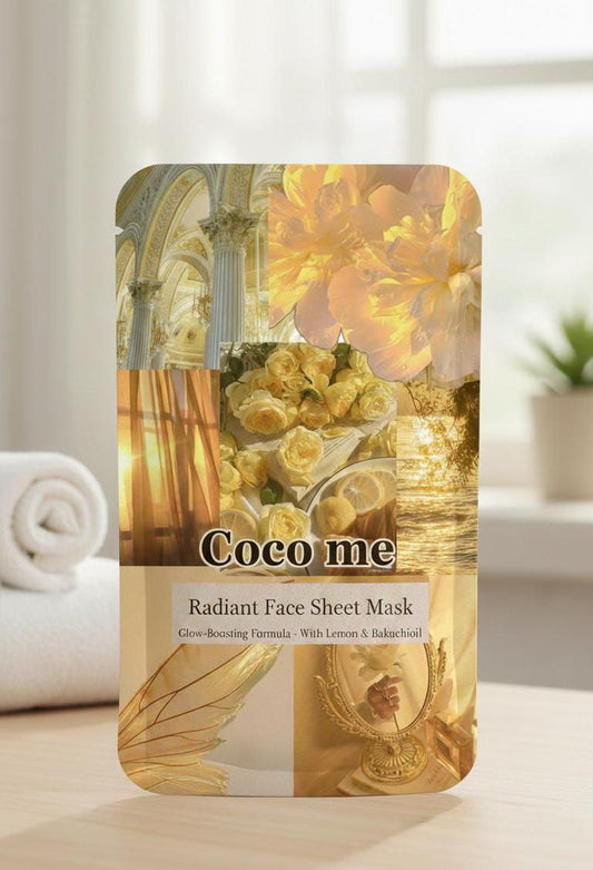 Lemon &amp; Bakuchi Oil Face Sheet Mask